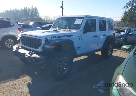 2025 Jeep Wrangler 4-Door Rubicon 4X4 z USA, uszkodzony, nr VIN 1C4PJXFN1SW573724